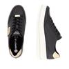 Remonte Platform Stripe Trainer - Black Gold